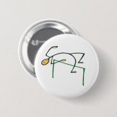 Hoher Sprungs-T - Shirts und Geschenke Button (Vorne & Hinten)