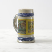 Hoher Stein mit Vögeln vorbei noch J Bierglas (Vorderseite Links)
