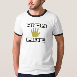 Hoher T - Shirt fünf