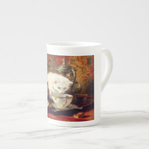 Hoher Tee-Knochen-China-Tasse Porzellantasse
