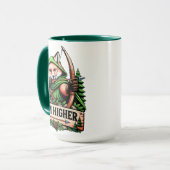 Höher Ziele Wald Fuchs Tasse (Vorderseite Links)