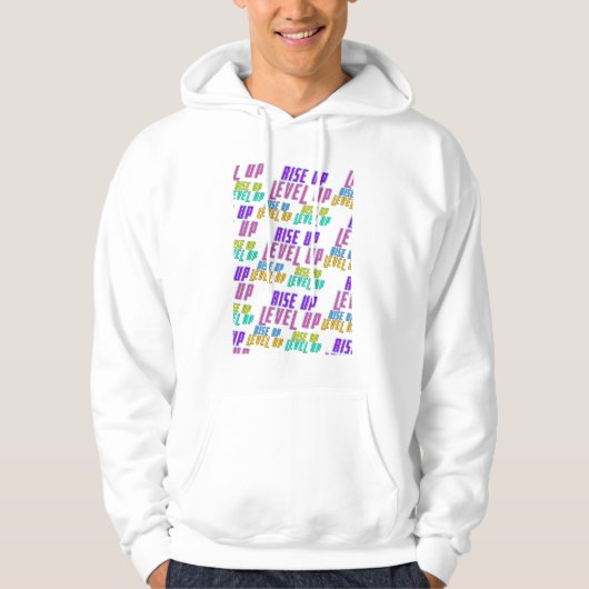 Höhere Anhebung der Quote Hoodie (Vorderseite)