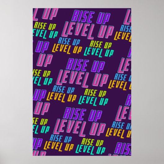 Höhere Anhebung des positiven Angebots Poster (Vorne)