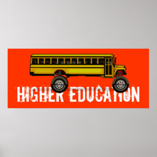 HÖHERE BILDUNG POSTER