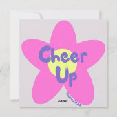 Höhere Ermutigung Christliche Beileidskarte Feiertagskarte (Rückseite)