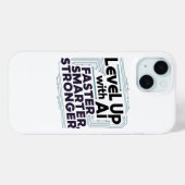 Höhere KI - schneller, intelligenter, stärker Case-Mate iPhone Hülle (Rückseite (Horizontal))