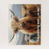 Höhere Kuh Majestic Trio 16 x 20 Puzzle (Vertikal)