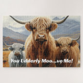 Höhere Kuh Majestic Trio 20 x 30 Puzzle (Horizontal)