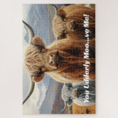 Höhere Kuh Majestic Trio 20 x 30 Puzzle (Vertikal)