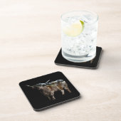 Höhere Kuh mit invertiertem Kühbild, Getränkeuntersetzer (Rechte Seite)