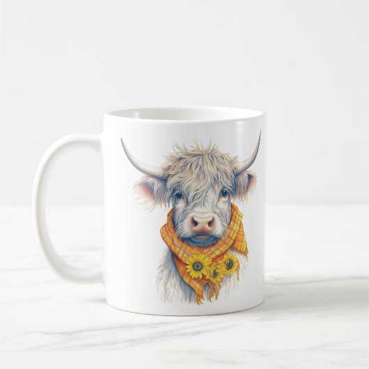Höhere Kuh Serie 15 oz Klassische Tasse (Links)