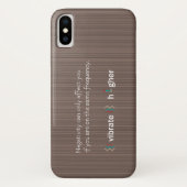 Höhere schwingungspositive Energiebilanzen Case-Mate iPhone Hülle (Rückseite)