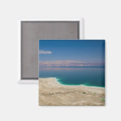 Höhere Sicht auf das Tote Meer Magnet (Vorderseite/Rückseite)