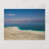 Höhere Sicht auf das Tote Meer Postkarte (Vorderseite)
