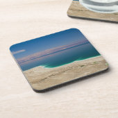 Höhere Sicht auf das Tote Meer Untersetzer (Linke Seite)