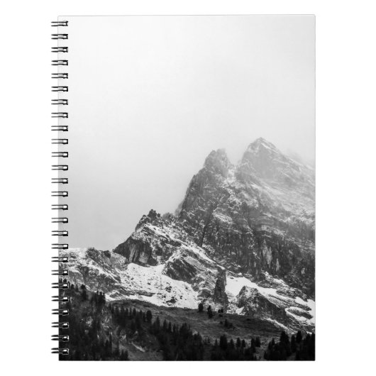 HÖHERE SICHT AUF DEN SCHNEEBERG NOTIZBLOCK (Vorderseite)