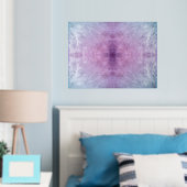 Höhere Silver Foil Block Art Print Foliendrucke (In Situ (Schlafzimmer))