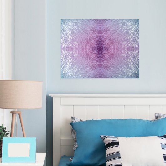 Höhere Silver Foil Block Art Print Foliendrucke (In Situ (Schlafzimmer))