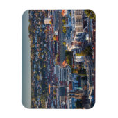 Höhere Stadtsicht Stuttgart Magnet (Vertikal)