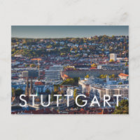 Höhere Stadtsicht Stuttgart
