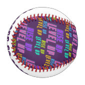 Höherer Anstieg des positiven Quotenbaseballs Baseball (Vorderseite Links)