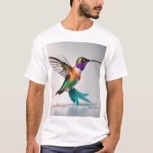 "Höherer Frieden: Freiheit im Flug erobern" T-Shirt (Vorderseite)