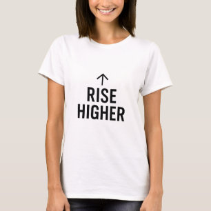 Höherer Minimalistischer Motivierend T - Shirt - I
