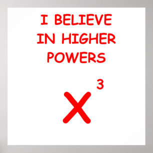 höherer Power Poster