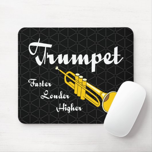 Höherer Trumpet Mousepad (Mit Mouse)