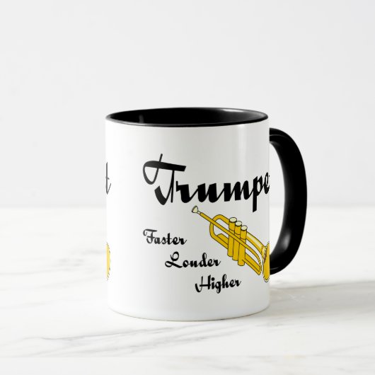 Höherer Trumpet Tasse (VorderseiteRechts)