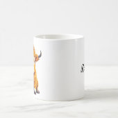 Höheres Glück | Niedliche Babykuh Verwandlungstasse (Mittel)