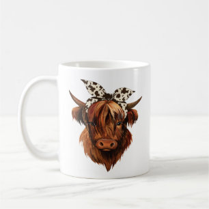 Höheres Kuhkopfdesign Kaffeetasse