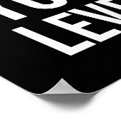 Höheres Lebensniveau - Erfolg Motivierend Poster (Ecke)