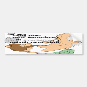 Hohes Alter und Verrat Autoaufkleber