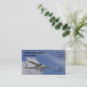 hohes Flügel-Leichtflugzeug Visitenkarte (Stehend Vorderseite)