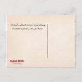 Hohes Land Save the Date Ankündigungspostkarte (Rückseite)