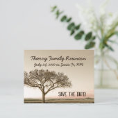 Hohes Land Save the Date Ankündigungspostkarte (Stehend Vorderseite)