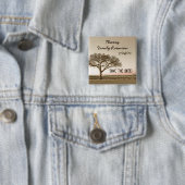 Hohes Land-Save the Date kundenspezifisches Button (Beispiel)