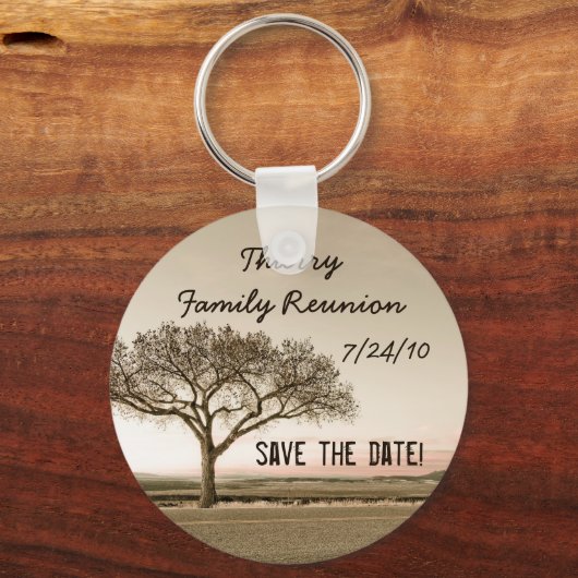 Hohes Land Save the Date Schlüsselanhänger (Vorderseite)