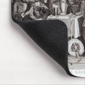 Hohes Leben unter Treppe Mousepad (Ecke)
