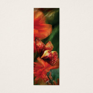 Hohes Mohnblumen-Kunst-Lesezeichen