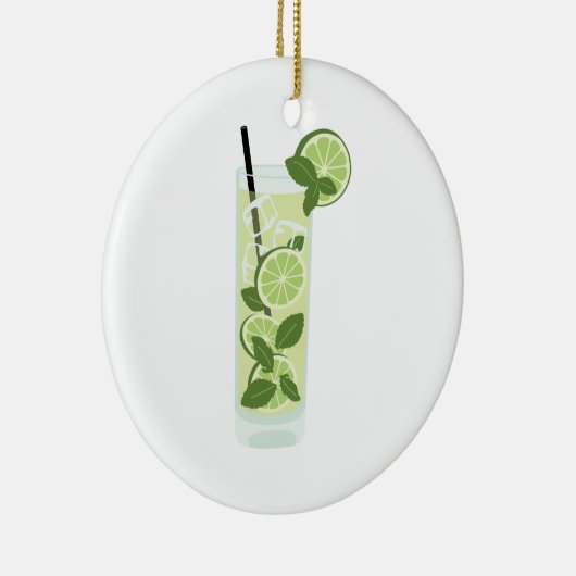 Hohes Mojito Keramik Ornament (Rechts)