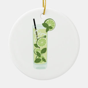 Hohes Mojito Keramik Ornament