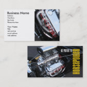 Hohes Pferd Visitenkarte (Vorne/Hinten)