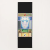 Hohes Priesterin-Tarot Yogamatte (Rückseite)