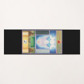 Hohes Priesterin-Tarot Yogamatte (Vorderseite (Horizontal))