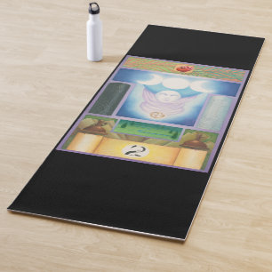 Hohes Priesterin-Tarot Yogamatte