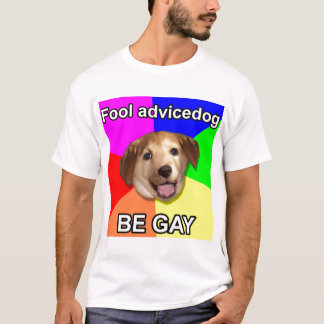 Hohes Res "Dummkopfratehund " T-Shirt
