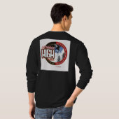 Hohes Ridge-Häuschen T-Shirt (Schwarz voll)
