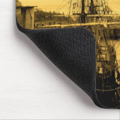 Hohes Schiff Mousepad (Ecke)